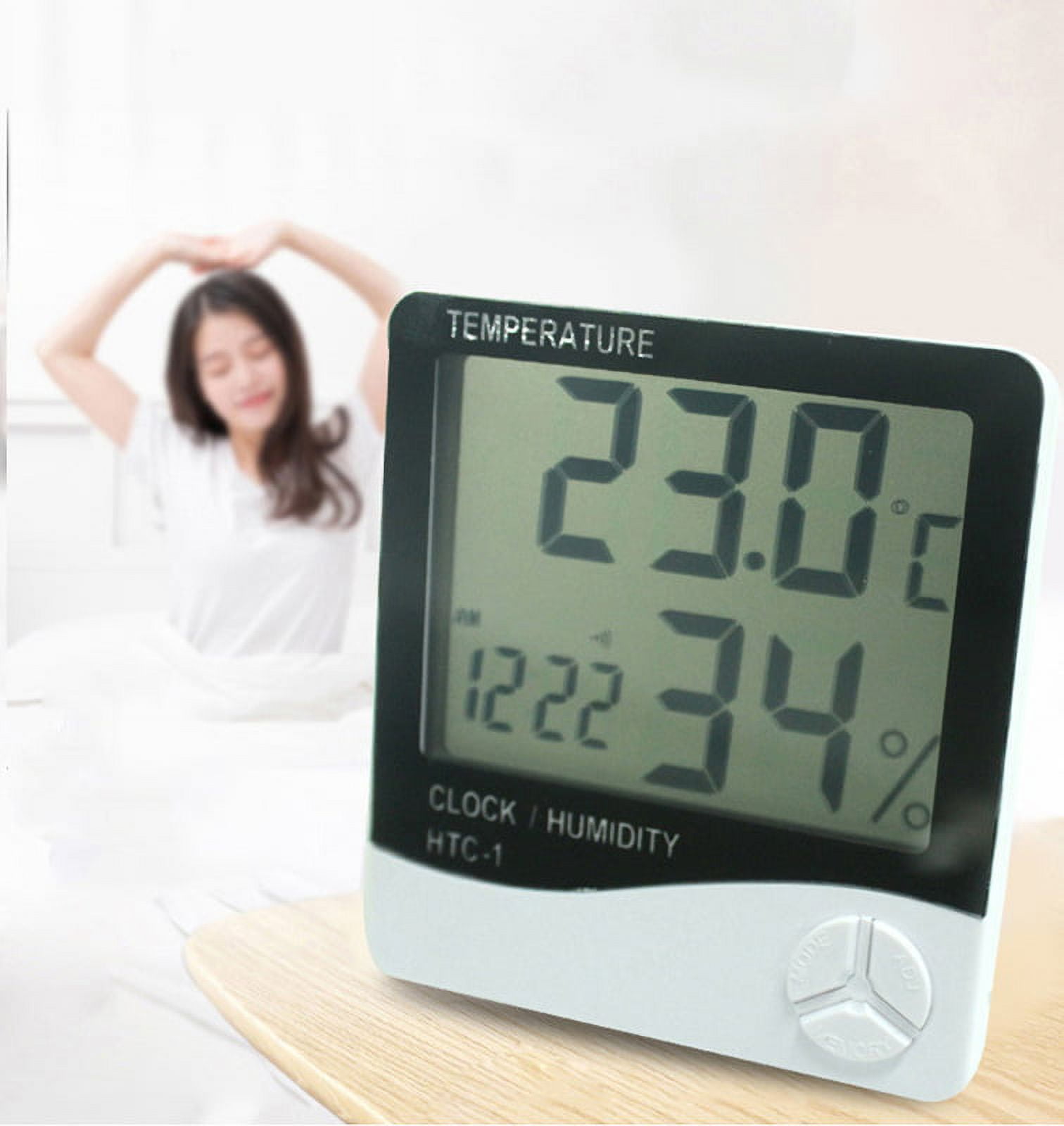 Clock Humidity Temperature