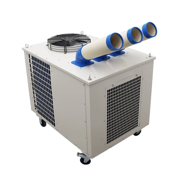 INTSUPERMAI Industrial Air Conditioner Cooling Aircon 3 Tubes 220V