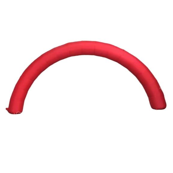 INTSUPERMAI Inflatable Advertising Arch 20x10ft Red for Birthday Party Celebration