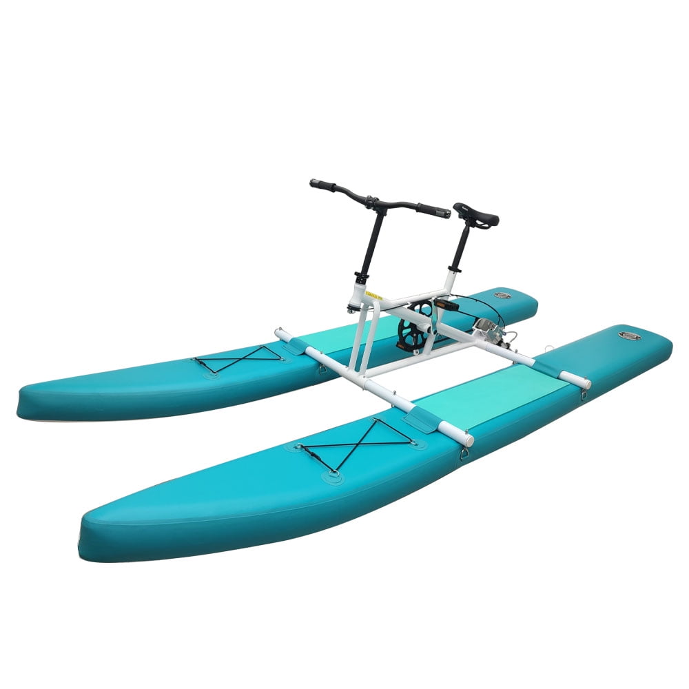 INTSUPERMAI Inflatable Floating Water Bike Lake Pedal Bicycle Outdoor
