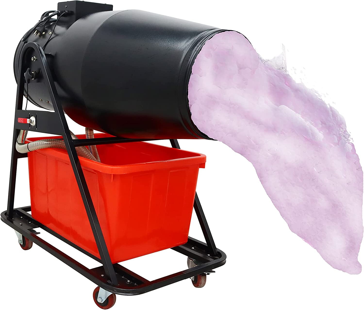 INTSUPERMAI Jet Foam Machine Stage Foam Injection Machine Cannon Snow Maker for Party Wedding Show