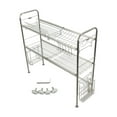 thumbnail image 1 of INTSUPERMAI Kitchen Rack Storage Rack Double-Layer Sink Drain Rack Stainless Steel Silver, 1 of 10
