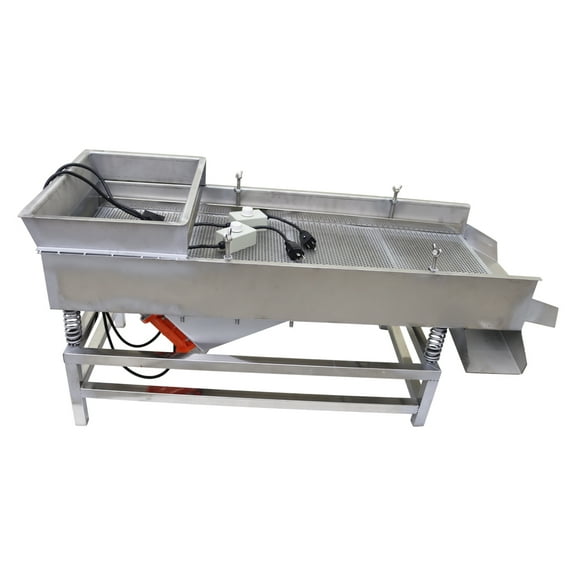 INTSUPERMAI Linear Vibrating Screen Linear Sieve Sorting Machine with 5mm Hole