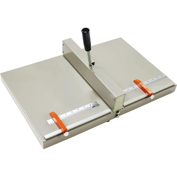 INTSUPERMAI Manual Creasing Machine14inch Scoring Creaser for Office Metal Framework