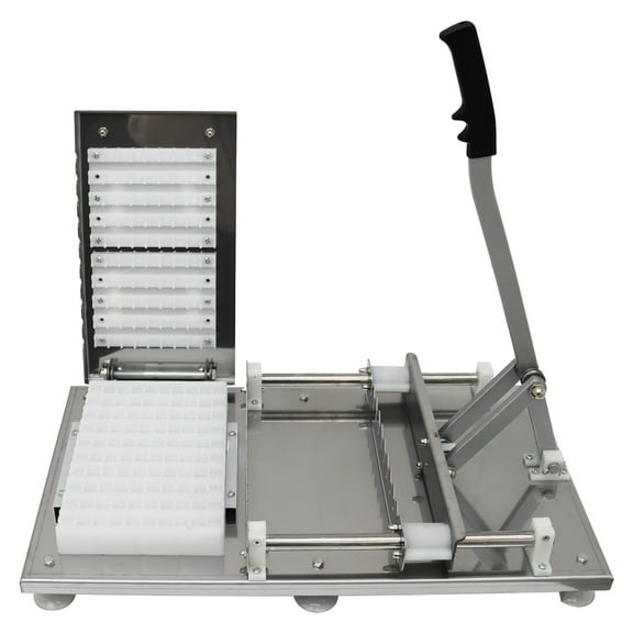 INTSUPERMAI Manual Meat Skewers Machine Kebab Making Machine Stainless Steel