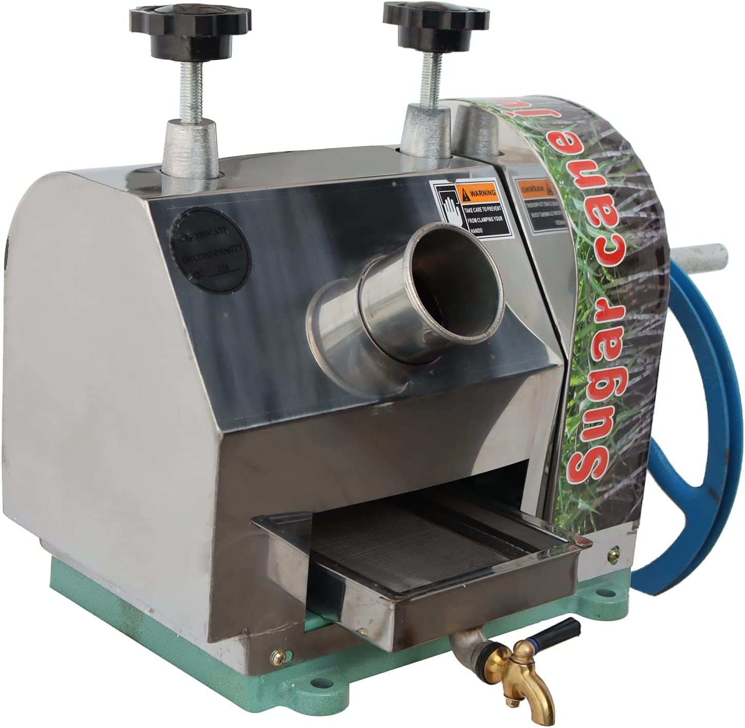 INTSUPERMAI Manual Sugar Cane Juicer Sugarcane Press Extractor Squeezer