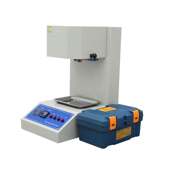 INTSUPERMAI Melt Flow Index Rate Tester Melt Flow Index Rate MFR Tester Indexer with Digital Display for Polymer Plastic