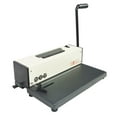 thumbnail image 1 of NTSUPERMAI Metal Based Spiral Coil Binding Machine with Electric Inserter, Black, 1 of 6