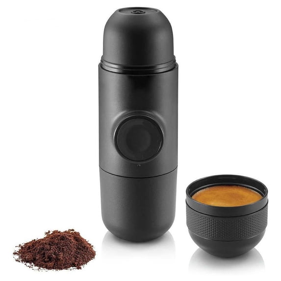 INTSUPERMAI Mini Portable Hand Press Coffee Pot Espresso Machine for Travel