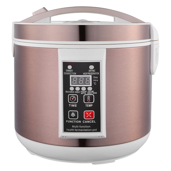 INTSUPERMAI Multi-functional Health Fermentation Pot Black Garlic Yogurt Kimchi Enzyme Fruit Vinegar Wine Natto Sweet Rice Wine Ferment 5L