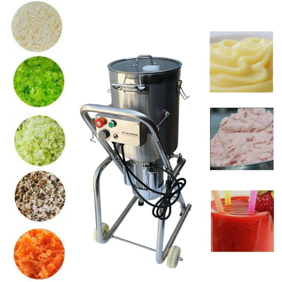 INTSUPERMAI Multifunctional Food Fruit Vegetable Chopper Processor Stainless Steel Ice Blender Fruit Crushing Machine