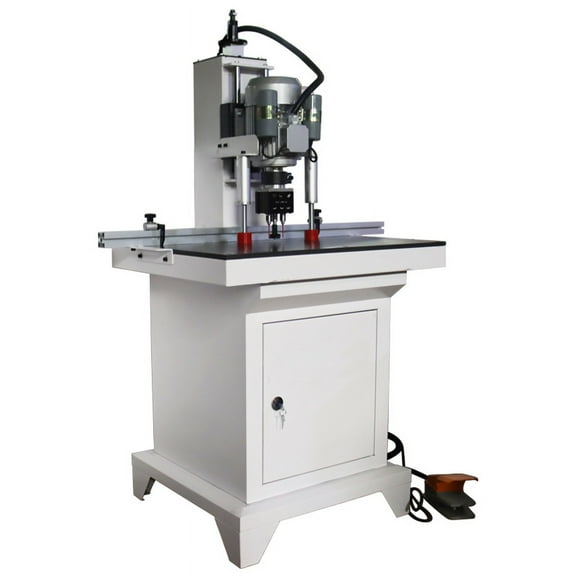 INTSUPERMAI Pneumatic Hinge Boring Insertion Machine Hinge Boring Drill Press Machine Woodworking Wood Hole Puncher 3Z-45-9.5