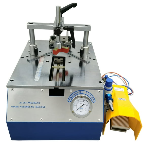 INTSUPERMAI Pneumatic Photo Frame Nail Angle Machine Picture Frame Splicing Machine