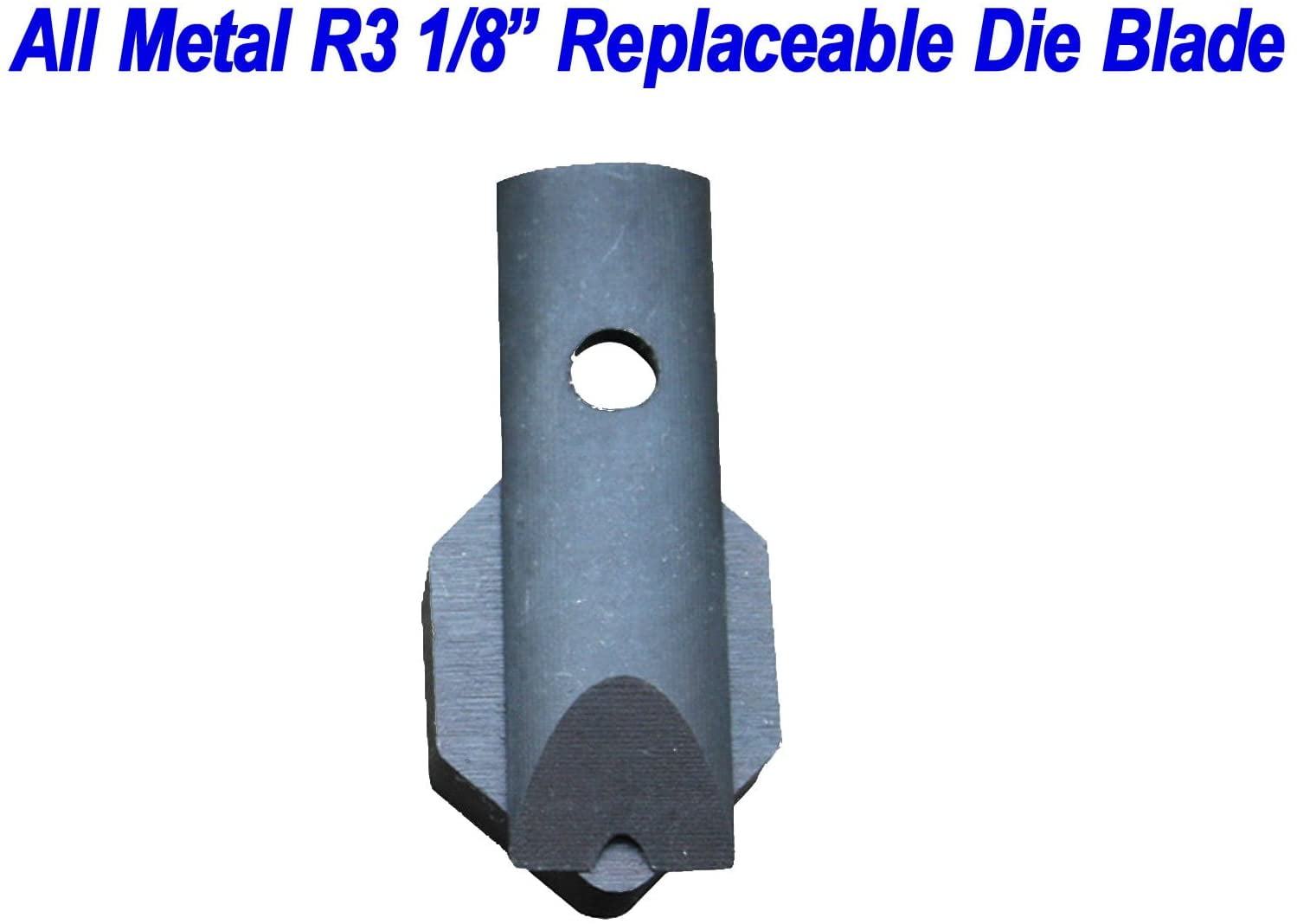 INTSUPERMAI R3 Radius(1/8") Replaceable Die Blade for All Metal Corner Rounder Punch Cutter(#026442)