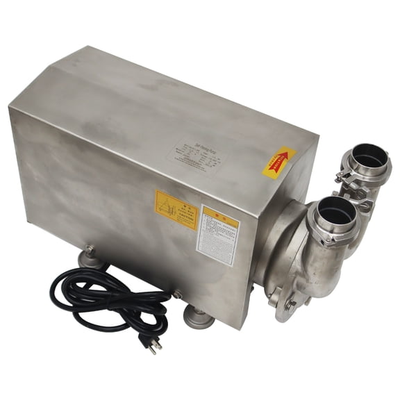 INTSUPERMAI Sanitary Food Grade Self Suction Returning Pump SS304