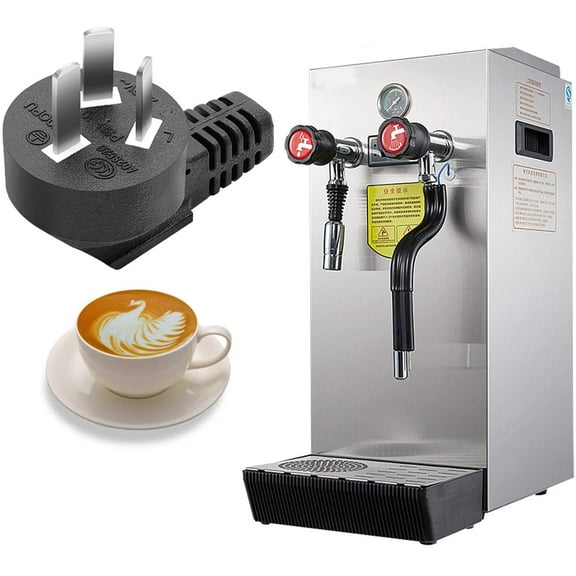INTSUPERMAI Steam Boiling Water Frother Milk Foam Machine 10L 220V