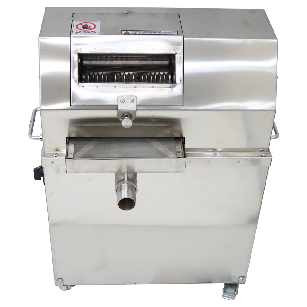 INTSUPERMAI Sugarcane Juicer Machine Cold Press Sugarcane Squeezer Machine Stainless Steel 500kg/24 Hours