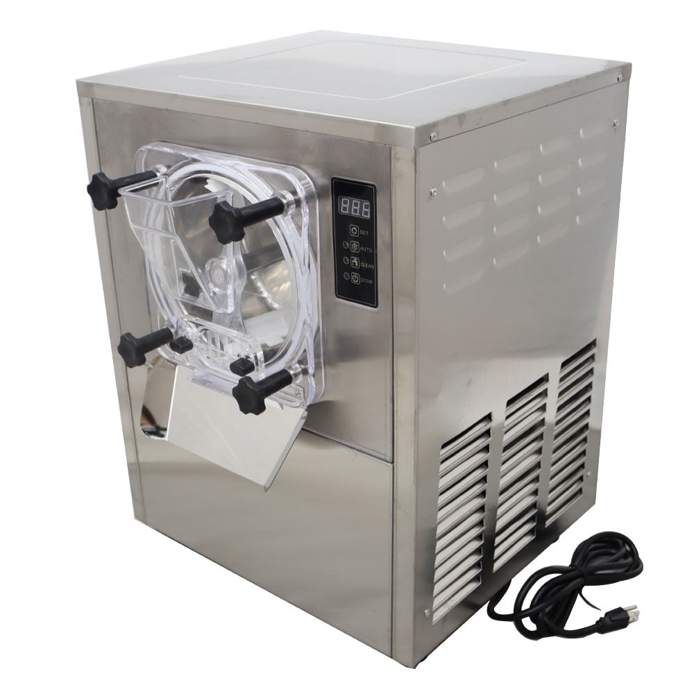 INTSUPERMAI Tabletop Commerical Hard Ice Cream Machine Gelato Machine