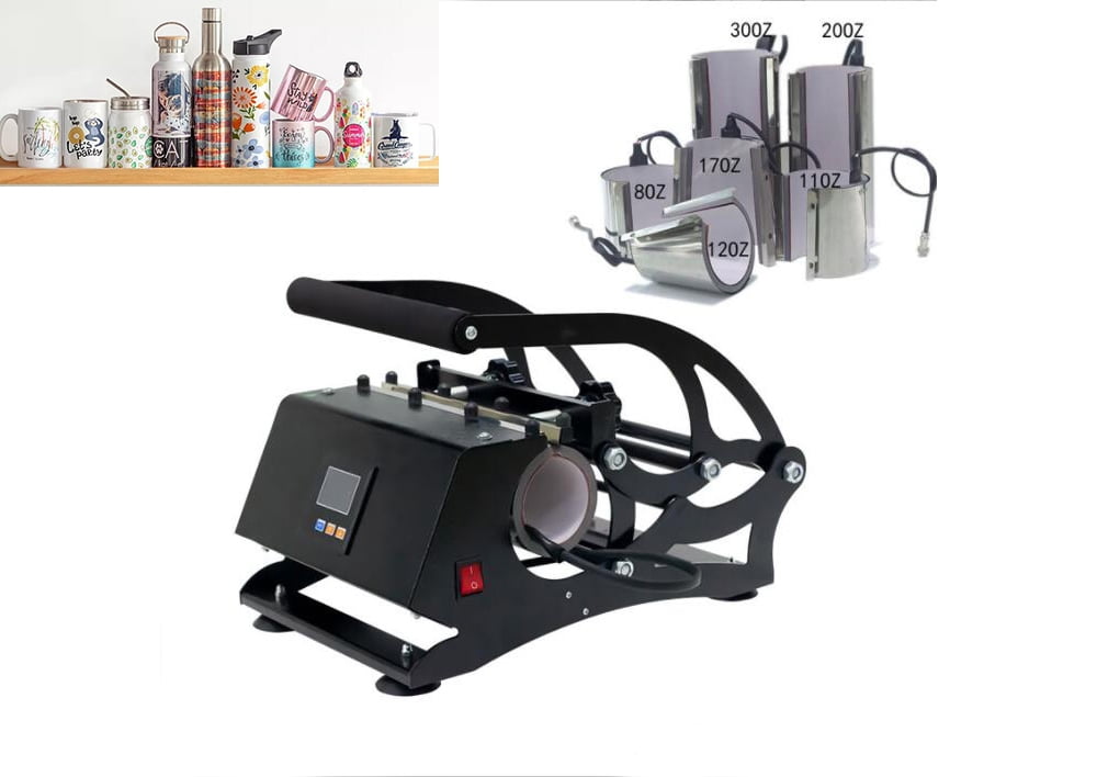 INTSUPERMAI Tumbler Heat Press Machine Sublimation Mug Press Printing Machine