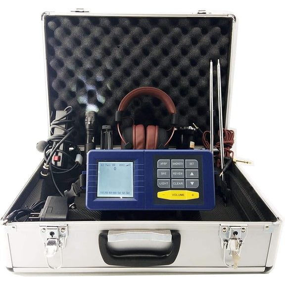 INTSUPERMAI Underground Water Pipe Pressure Pipe System Leak Detector LCD Display Two Meters