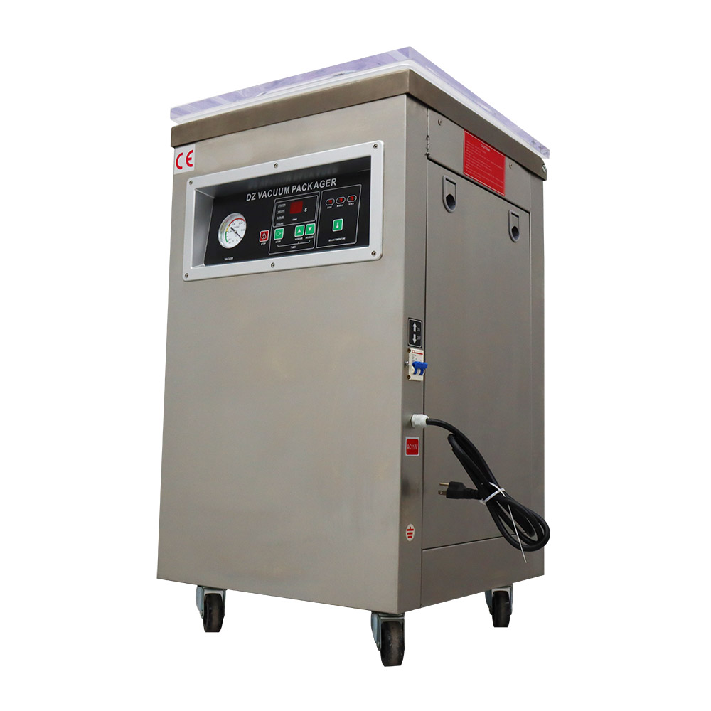 INTSUPERMAI Vacuum Packaging Machine Single Chamber Vacuum Sealer Stainless Steel DZ-400 15.7" Sealing Bar