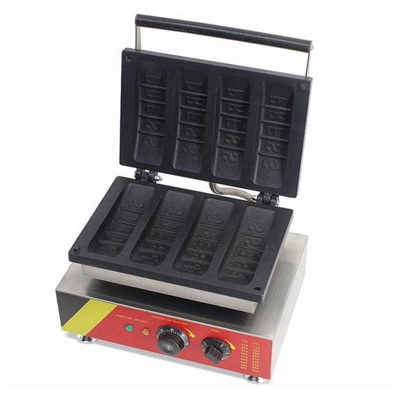 INTSUPERMAI Waffle Baker Maker Cookie Machine Bread Cookie Maker Bake Scone Cooking Cake Commercial Equipment