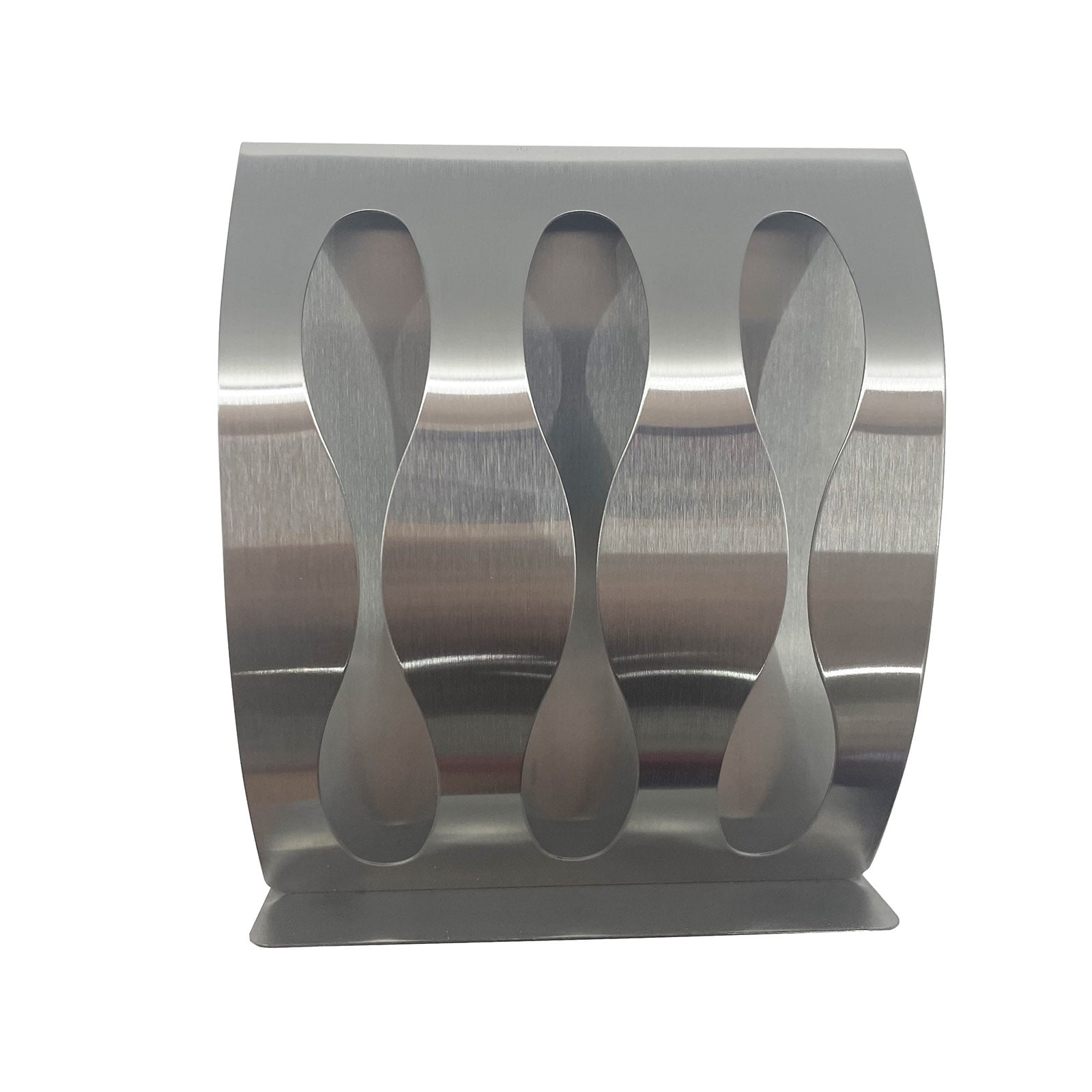 INTSUPERMAI Wall Mounted Bathroom Toothbrush Holder 3 Holes Stainless Steel Self Adhensive