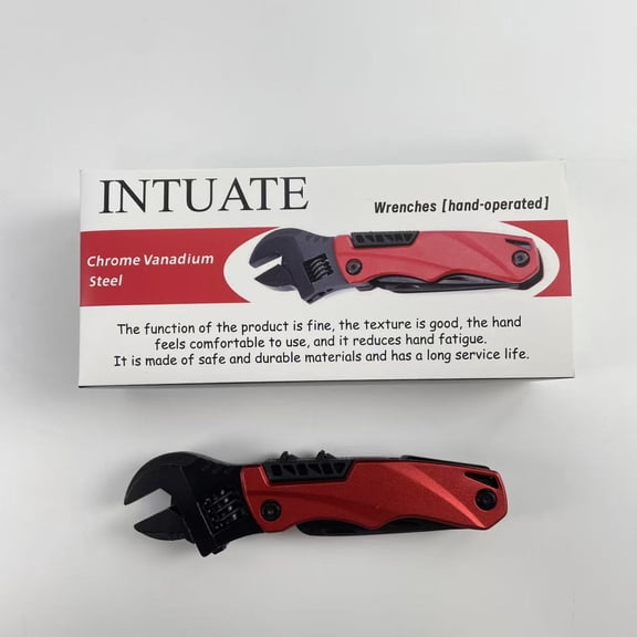 INTUATE Wrenches [hand-operated],tainless Steel Multitool Safety Lock with Universal Socket