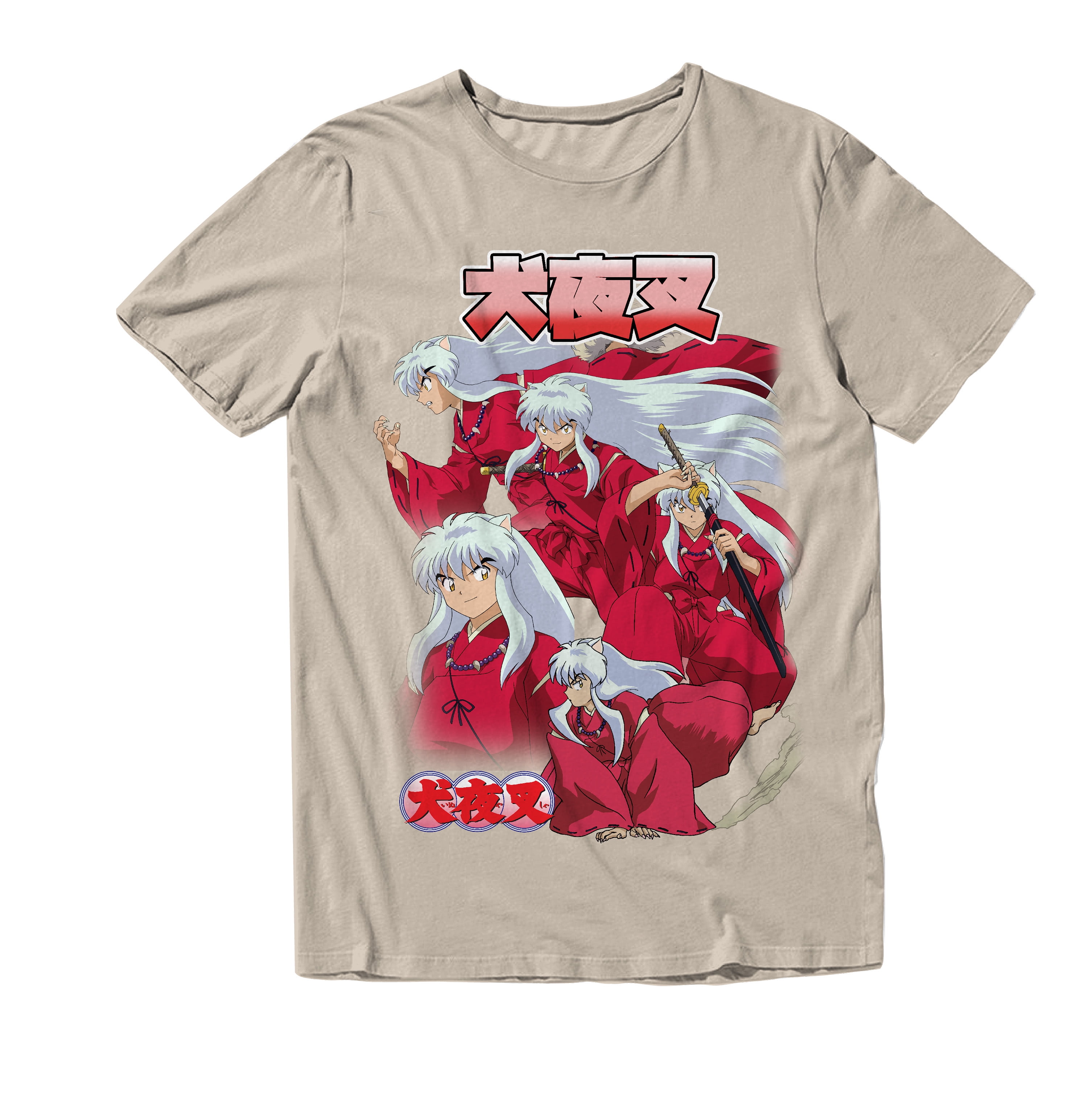 【レア】犬夜叉inuyasha アニメTシャツ XXL 犬夜叉 Tシャツ XLサイズ 黒 アニメTシャツ 海外オフィシャル * | GOLD