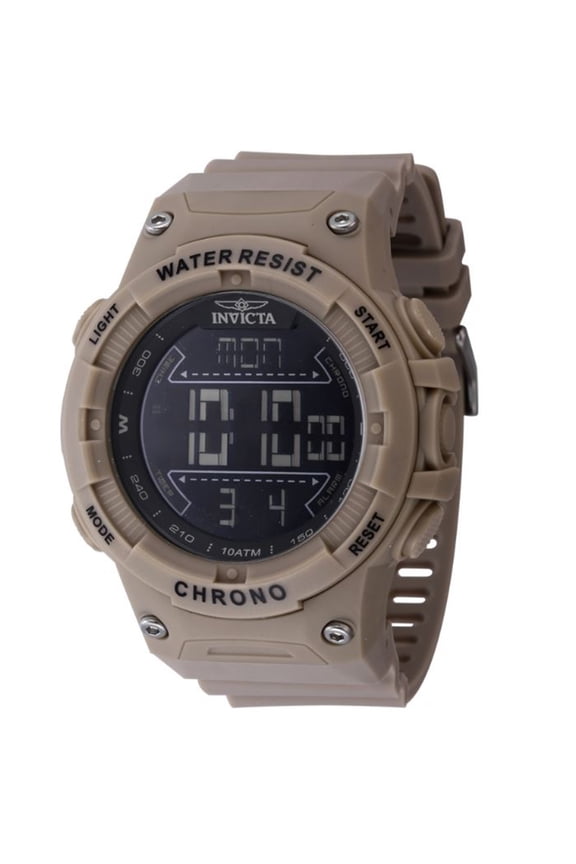 47526 Men's Racing 52mm Watch, Light Brown