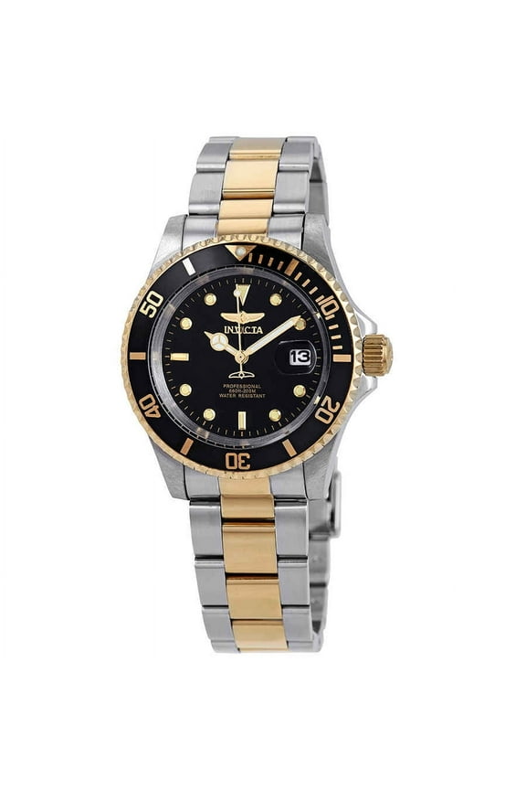 Pro Diver Two-tone Black Dial Two-tone Men's Watch 26973