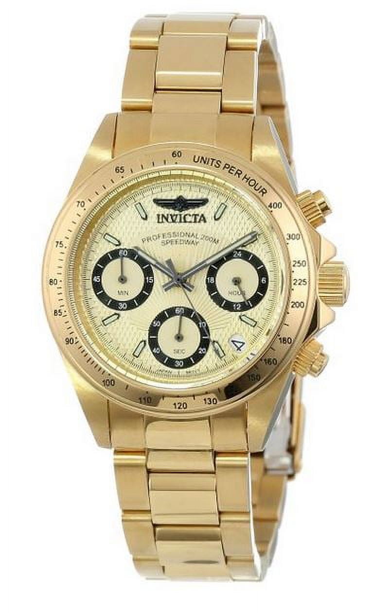 INVICTA Watch 14931 Stainless Steel Quartz Female Gold