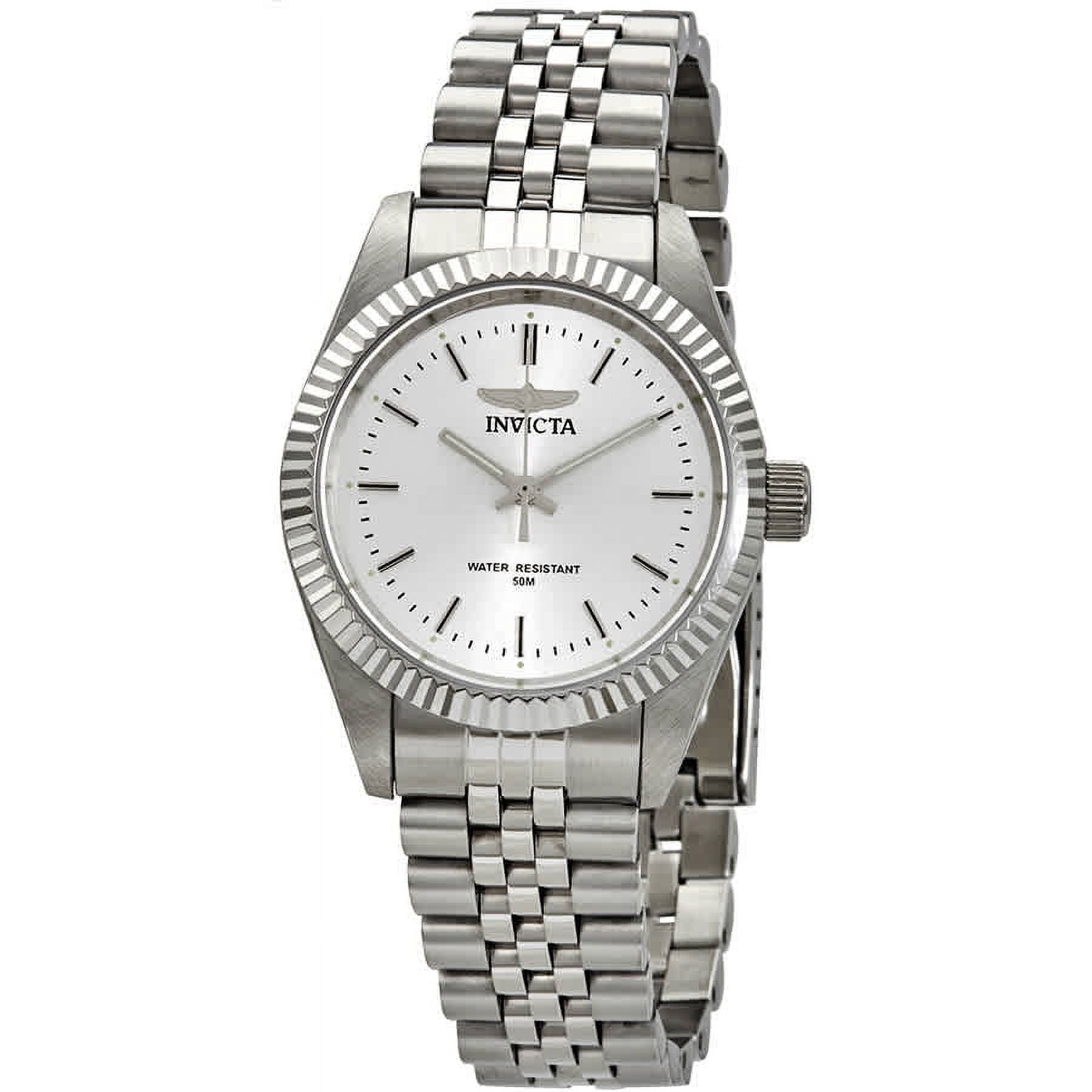 INVICTA Watch 29396 Stainless Steel Quartz Female Silver | eBay