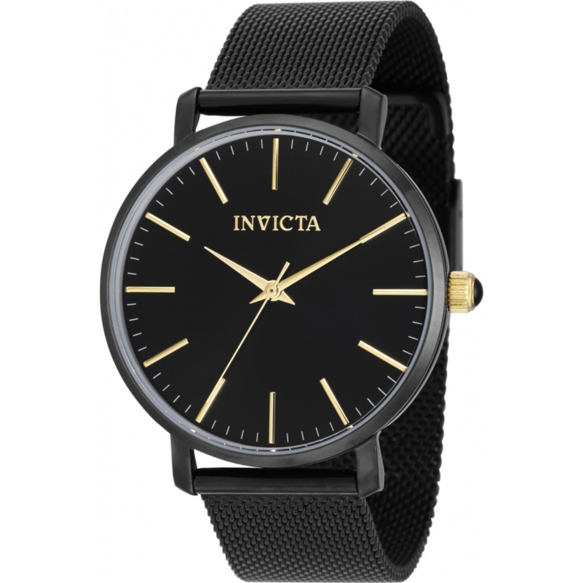 INVICTA Watch 39371 Stainless Steel Quartz Female Black 