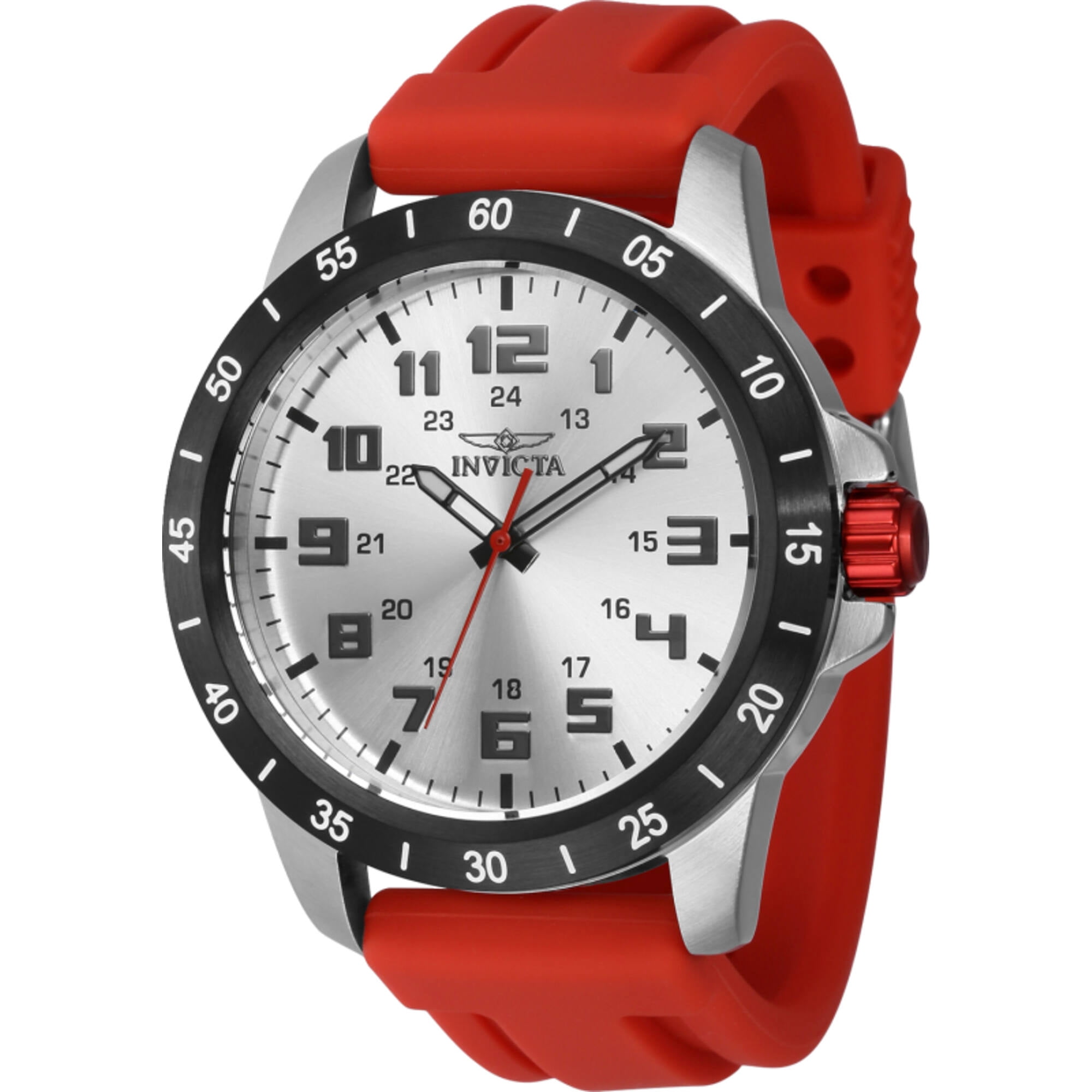 Invicta Pro Diver Quartz Silver Dial Men's Watch 40002