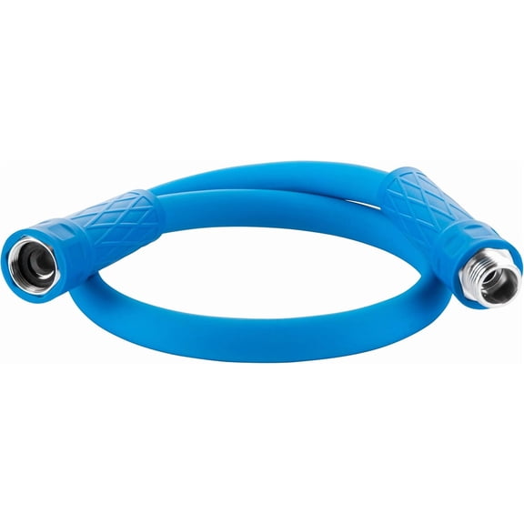 INVICTUS 3 Ft Short Garden Hose, 2-Layer Heavy Duty Water Hose 3 Ft x 5/8 in. Flexible, Lightweight, NON Expandable, Kink Resistant, Easy Connect Fittings, 400 PSI