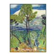 INVIN ART Framed Canvas Wall Art Tree by Marc Chagall - Walmart.com