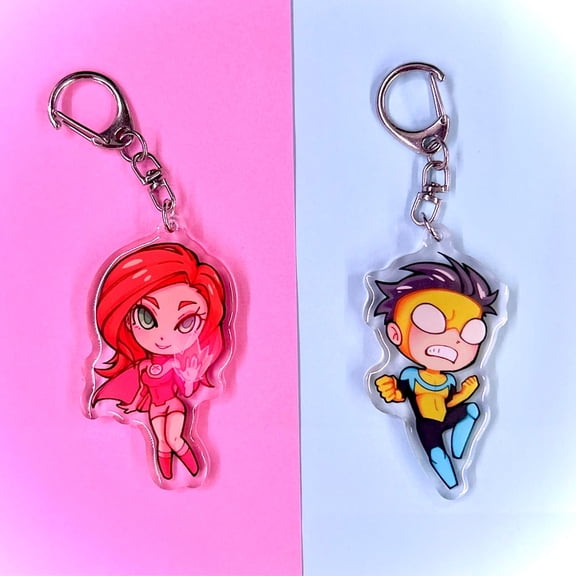 INVINCIBLE & Atom Eve keychain 1 pack, random 1 pack