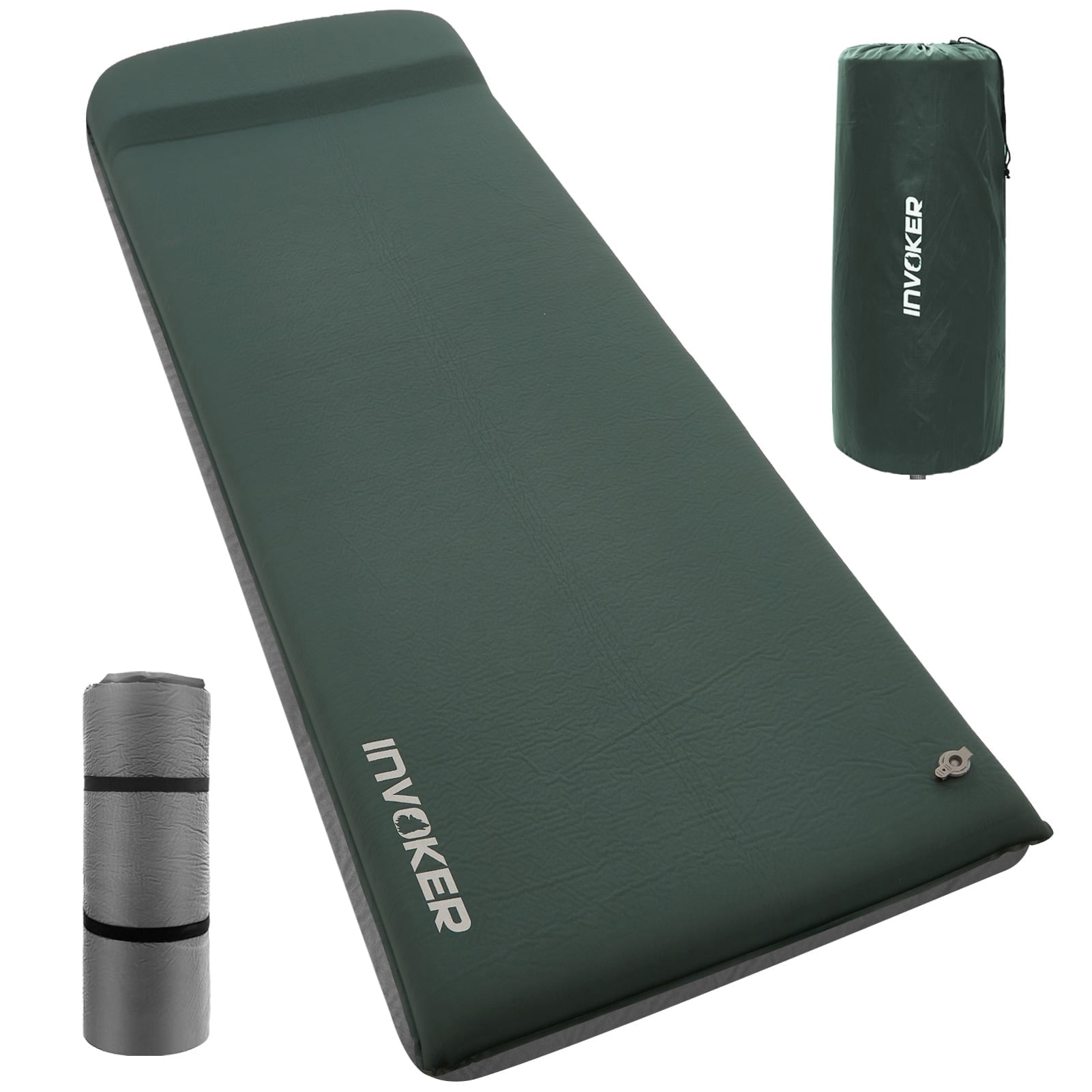 INVOKER Self Inflating Camping Sleeping Pad, 3.15
