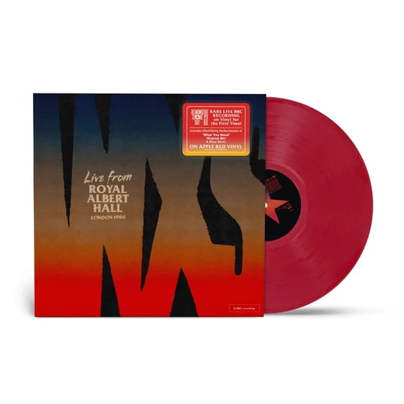 INXS Live From Royal Albert Hall, London, 1986 LP red
