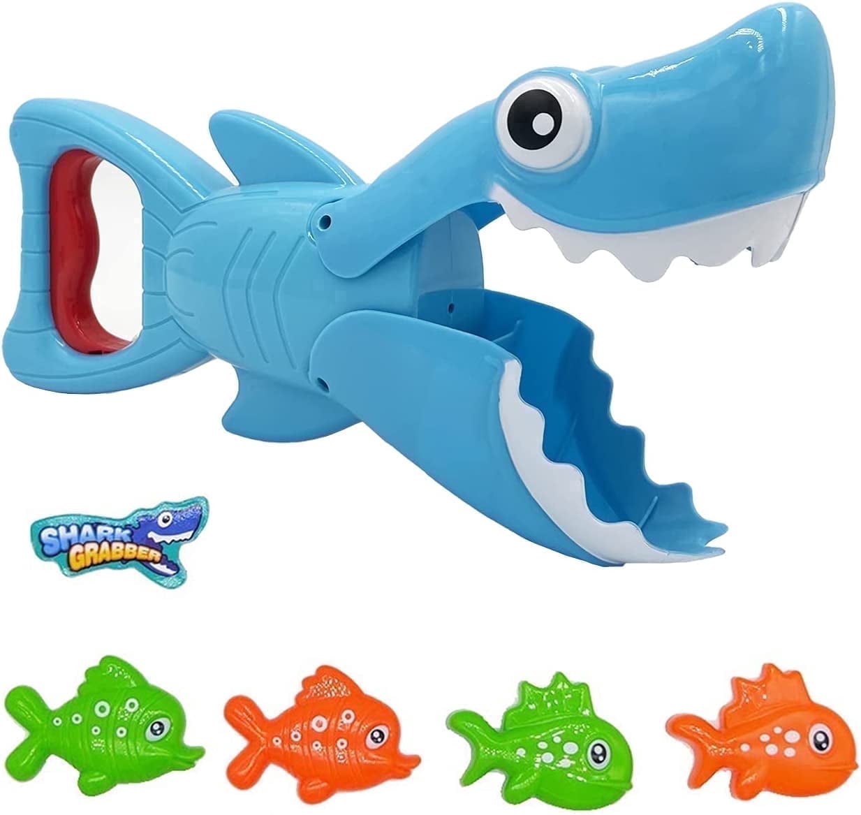 Bath Toys 2-5 Years, Shark Grabber Pool Bathtub Water Toys for Kids 3-6,Bath Toys for Toddlers 1-3 Birhtday Gifts