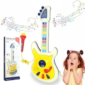 Kids Guitar Toys for 2-4 Years, Toys for Toddler Boy Girl Aged 2 3 4 Year Old Birthday Gifts