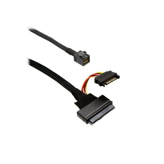 IO Crest U.2 (SFF-8639) NVMe PCIe to Mini SAS (SFF-8643) SSD Cable