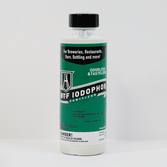 BTF Iodophor Sanitizer 4 oz.