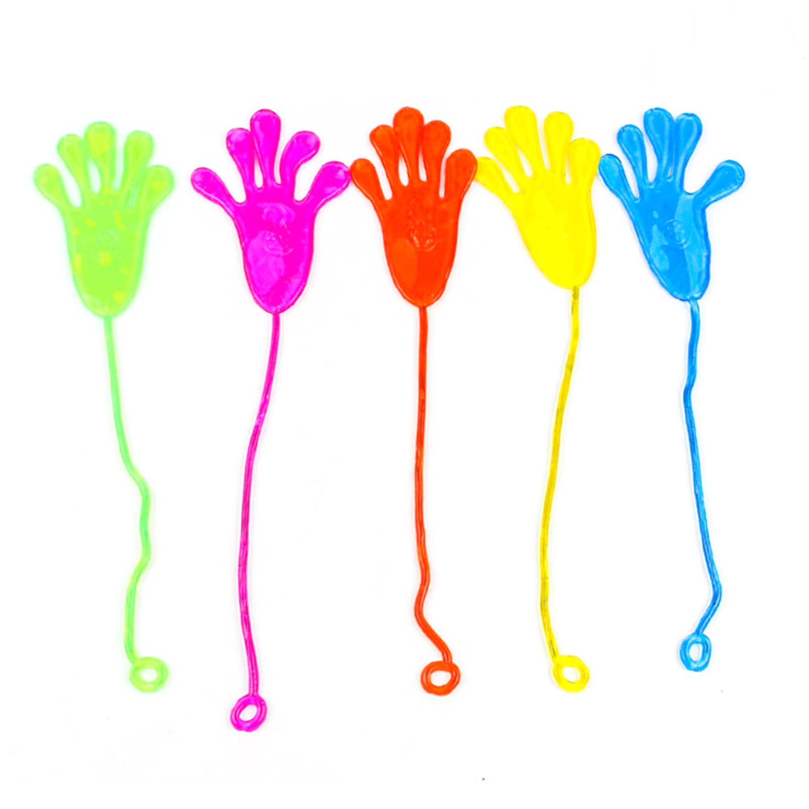 IOAOAI Glitter Sticky Hands 100pcs Sticky Hands Party Favors Glitter