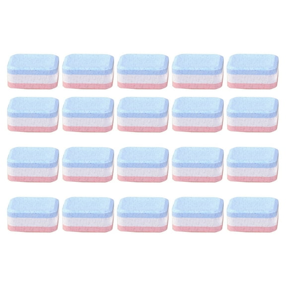 IOAOAI Washer Cleaning Tablet Effervescent Washing Machine Cleaner Deep Cleaning Washer Tablets for Stubborn Dirt Removal