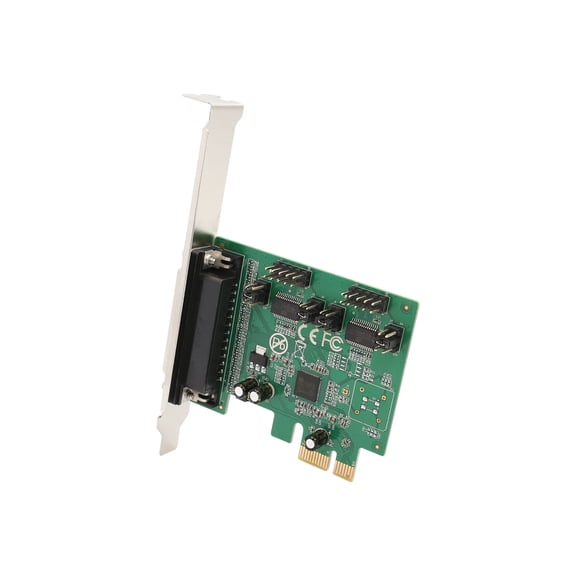 IOCrest 2 Port DB9 Serial and 1 Port DB25 Parallel Printer PCI-Express 2.0 x1 Combo Card