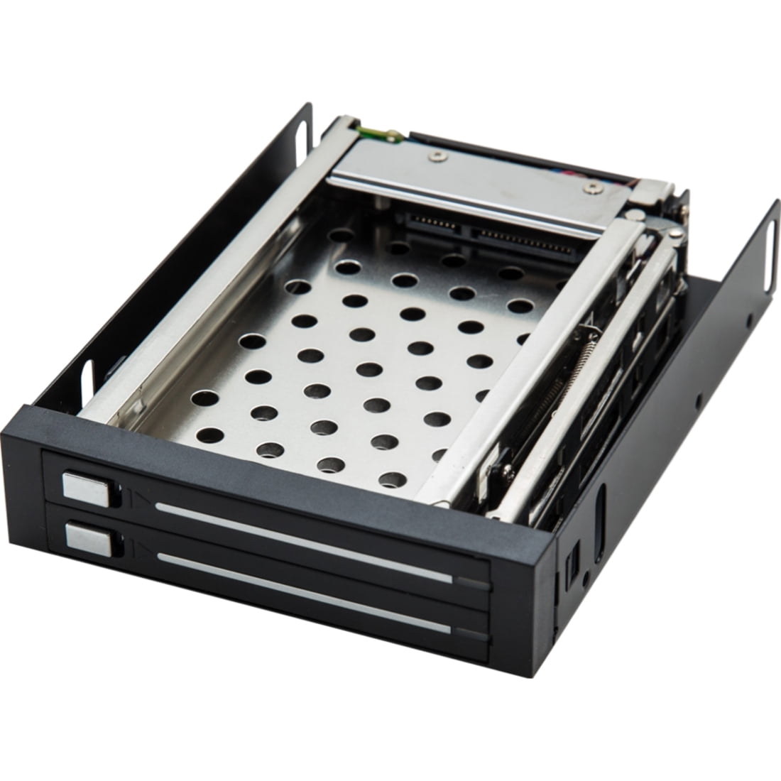 Io Crest Driver IOCrest Removable Mobile Rack for Dual 2.5” SATA2 HDD Fit in 3.5 ...