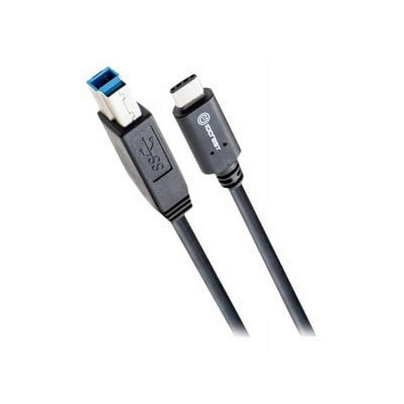 IOCrest USB 3.1 Cable, Type-C to USB 3.1 Standard-B Plug Cable, 10G / 3A - White