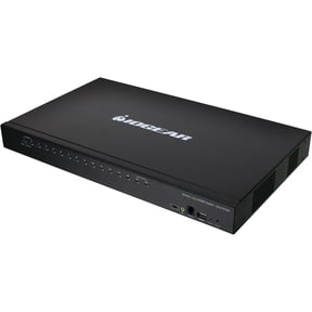 IOGEAR 16-Port USB HDMI KVM Switch with Audio (TAA Compliant) - 16 Computer(s) - 1 Local User(s) - 1920 x 1200 - 20 x USB - 17 x HDMI - Rack-mountable - 1U - TAA Compliant